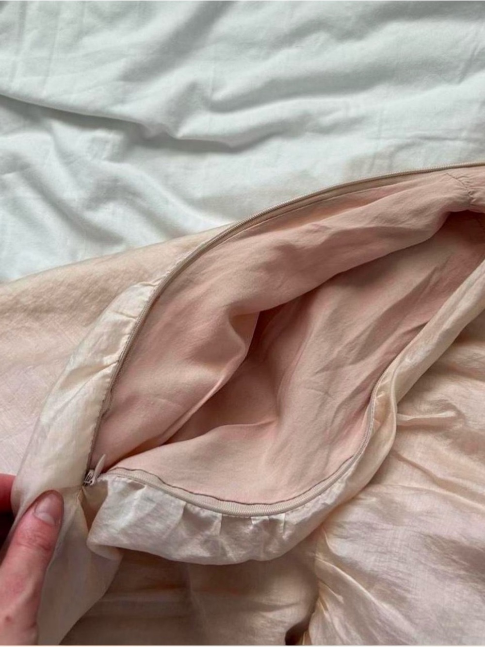 Bohme Light Blush Puff Sleeve Dress - Picture 6 of 7